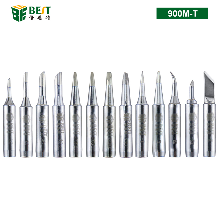 900M-T系列咀 長壽烙鐵頭 銀金鋼烙鐵咀 936恒溫焊臺專用烙鐵頭 10pcs