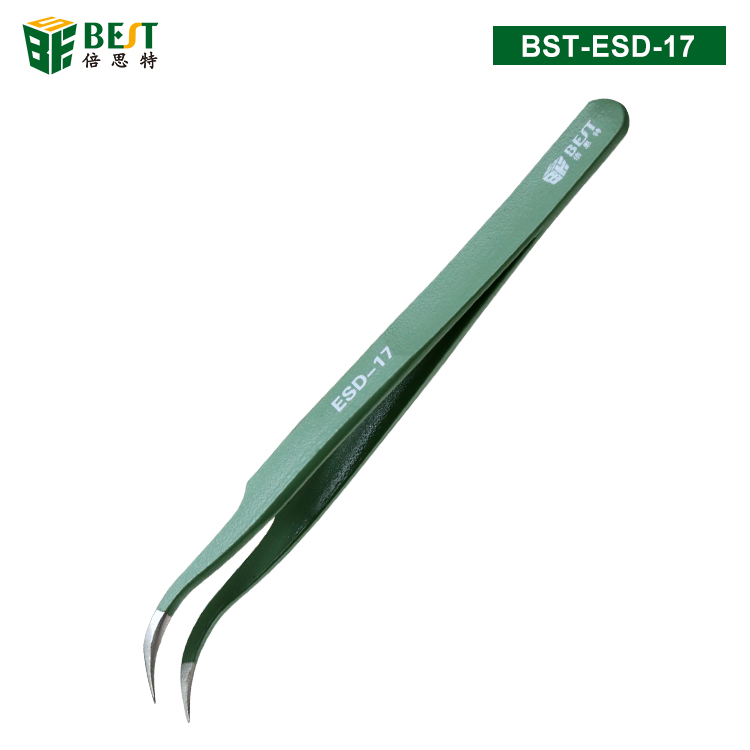 BST-ESD-17 優(yōu)質(zhì)鋼化高級(jí)防靜電鑷子